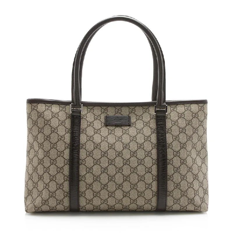 Gucci Marmont bags for women with a contrast - colored interiorGucci GG Supreme Joy Tote (SHF-12090)