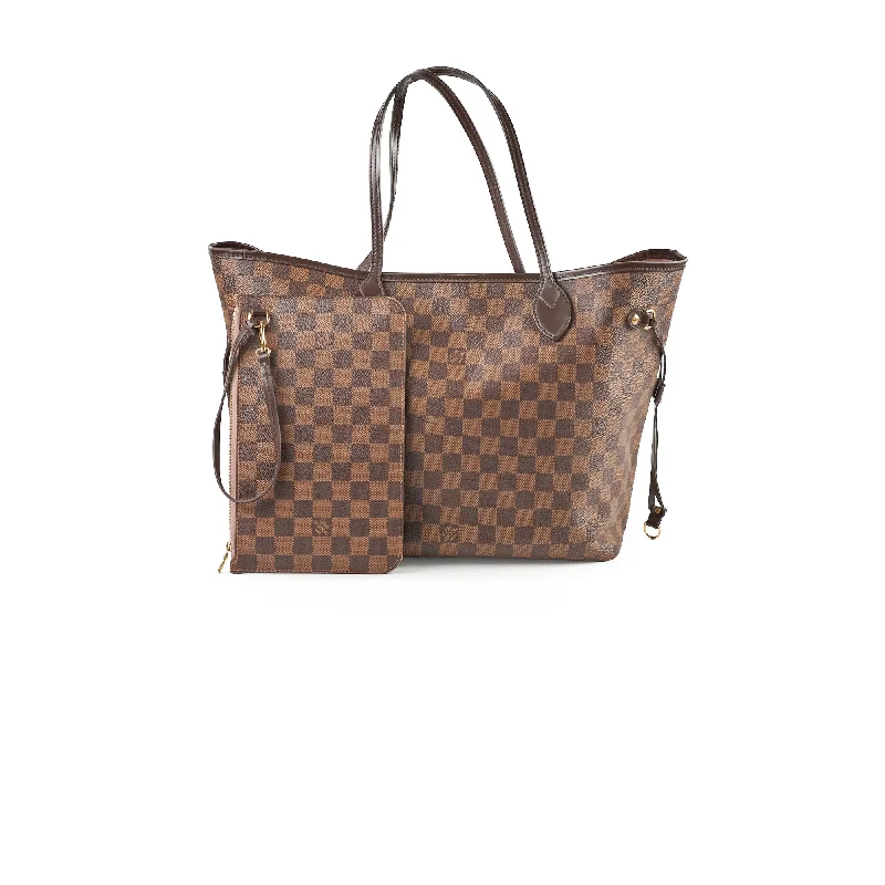 Louis Vuitton crossbody bags with adjustable shoulder straps for comfortLouis Vuitton Neverfull MM Damier Ebene