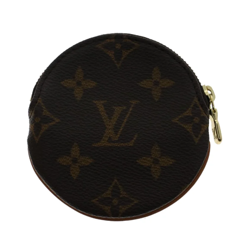 Louis Vuitton Alma bags with a detachable shoulder strap for versatilityLOUIS VUITTON Monogram Porte Monnaie Rond Coin Purse M61926 LV  48497