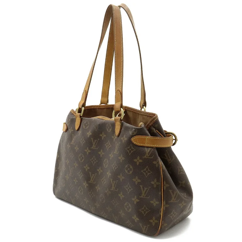 Louis Vuitton bags with a detachable mirror inside for on - the - go touch - upsLOUIS VUITTON Monogram Batignolles Oriental Tote Bag Shoulder M51154