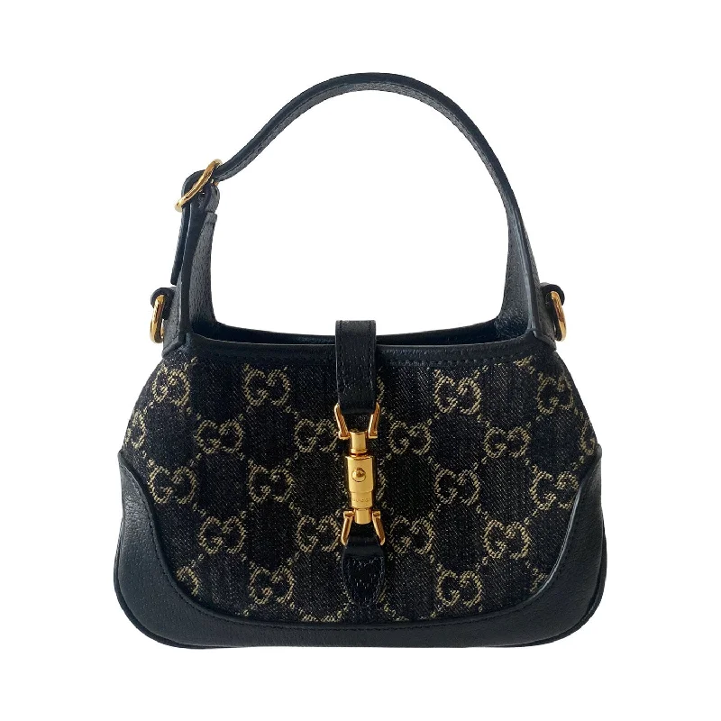 Gucci handbags for women with a patent - leather finishGucci GG Jackie 1961 Mini Shoulder Bag