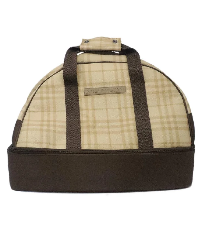 Foldable Burberry Shopping Bags for ConvenienceBurberry Golf Plaid Travel Bag