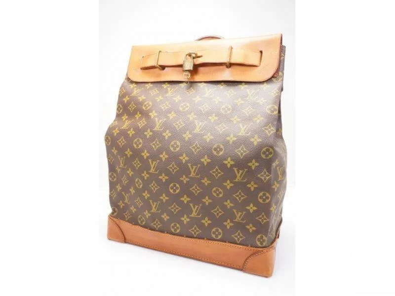 Louis Vuitton bags with a front - zip pocket for small items like keysAuthentic Pre-owned Louis Vuitton Monogram Vintage Steamer Bag 35 Travel Bag M41128 No.057 170801