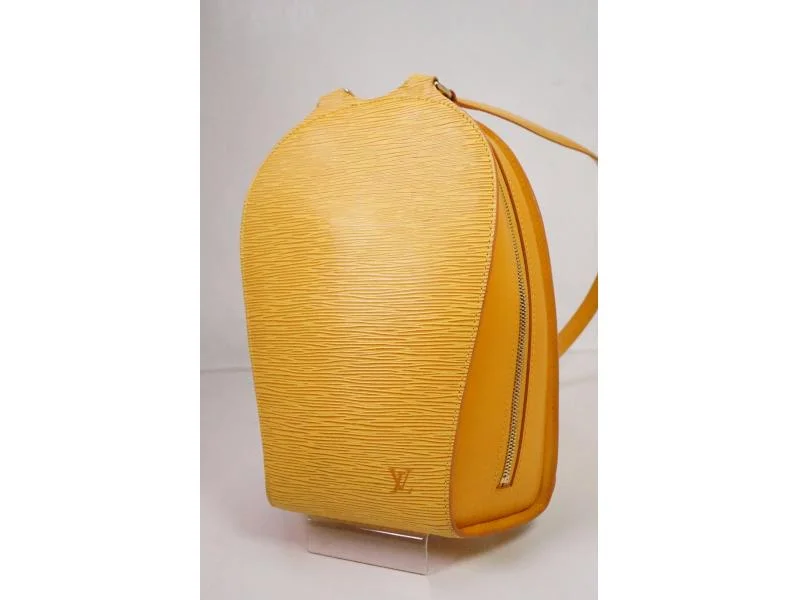 Small - sized Louis Vuitton Pochette Metis bags for a compact carryAuthentic Pre-owned Louis Vuitton Lv Epi Tassili Yellow Jaune Mabillon Backpack Bag M52239 220119