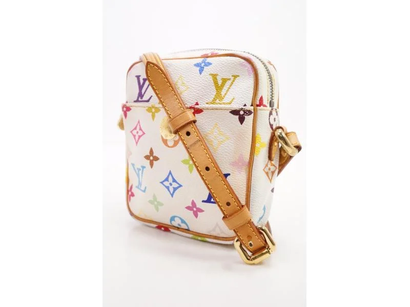 Ladies Louis Vuitton handbags with a detachable coin purse insideAuthentic Pre-owned Louis Vuitton Monogram Multi Color Rift Messenger Crossbody Bag M40055 140349