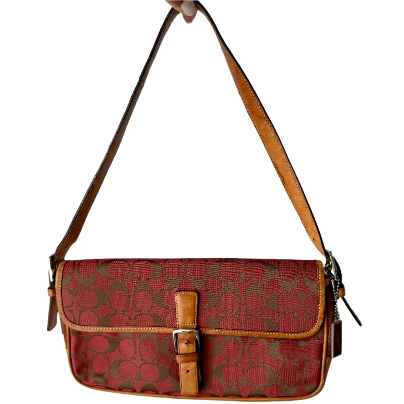 Gucci backpacks for women with a sleek silhouetteVintage Red Coach Baguette Bag