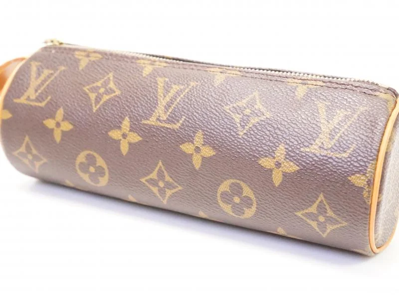 Louis Vuitton Capucines bags with smooth calfskin leather for luxuryAuthentic Pre-owned Louis Vuitton Monogram Trousse Ronde Pen Case Cosmetic Pouch Bag M47630 210978