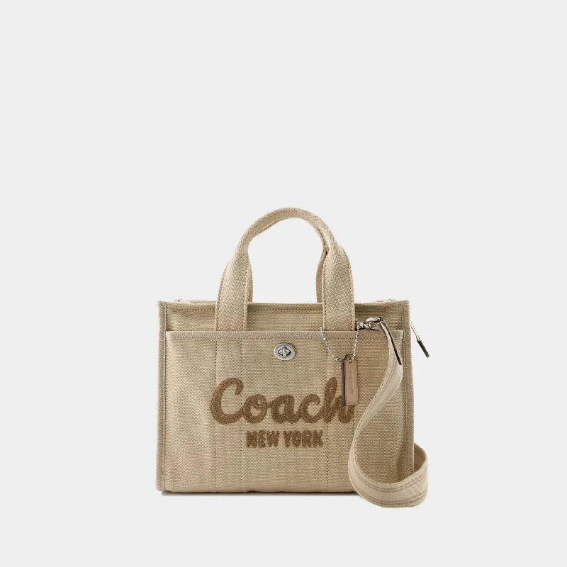 Coach backpacks with a sleek, modern design for a stylish lookCargo 26 Shopper Bag - Coach - Cotton - Neutral