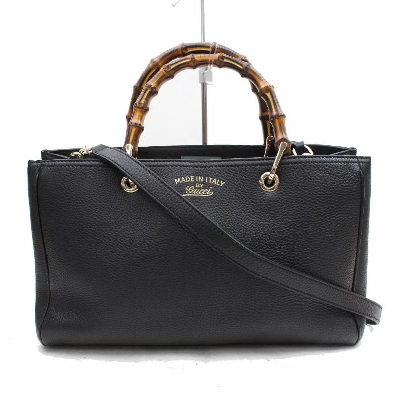 Ladies Gucci Dionysus bags with a star - shaped charmBrand Inspired Gucci Tote Bag Black Leather (SHC7-10299)