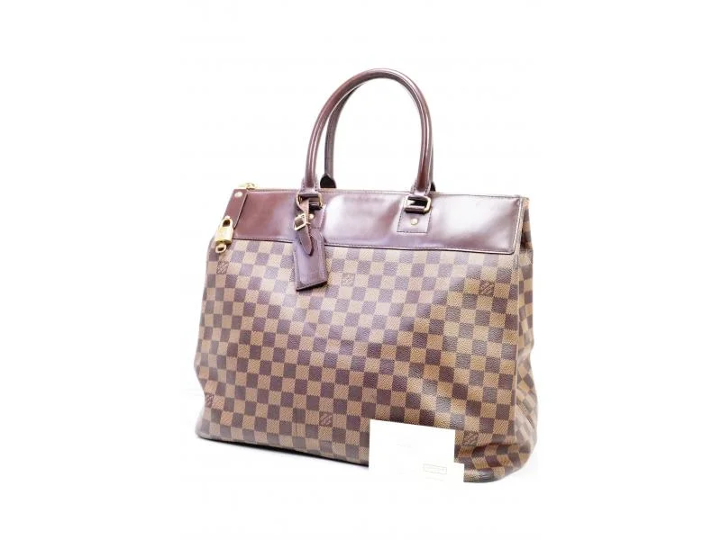 Louis Vuitton Speedy bags in monogram canvas for a classic lookAuthentic Pre-owned Louis Vuitton Damier Ebene Greenwich Pm Duffle Bag Travel Luggage N41165 171002