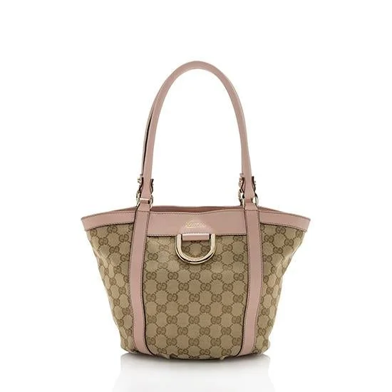 Gucci backpacks for women with a padded laptop compartmentGucci GG Canvas D-Ring Tote