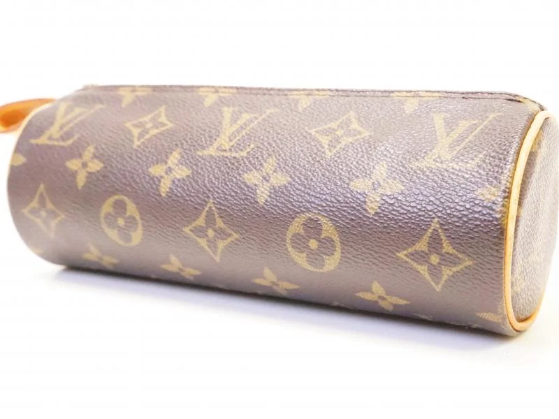 Ladies Louis Vuitton Petite Malle bags in a pastel color for a soft lookAuthentic Pre-owned Louis Vuitton Monogram Trousse Ronde Pen Case Cosmetic Pouch Bag M47630 210896