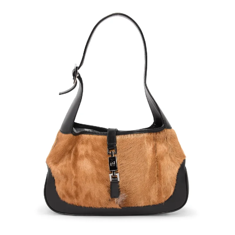 Gucci Dionysus bags for women with tiger - head claspsGucci Tan Pony Hair Jackie O Hobo Bag