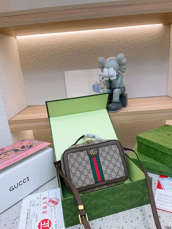 Women Gucci bags with a zippered interior pocketWF - Gucci Bags - 003