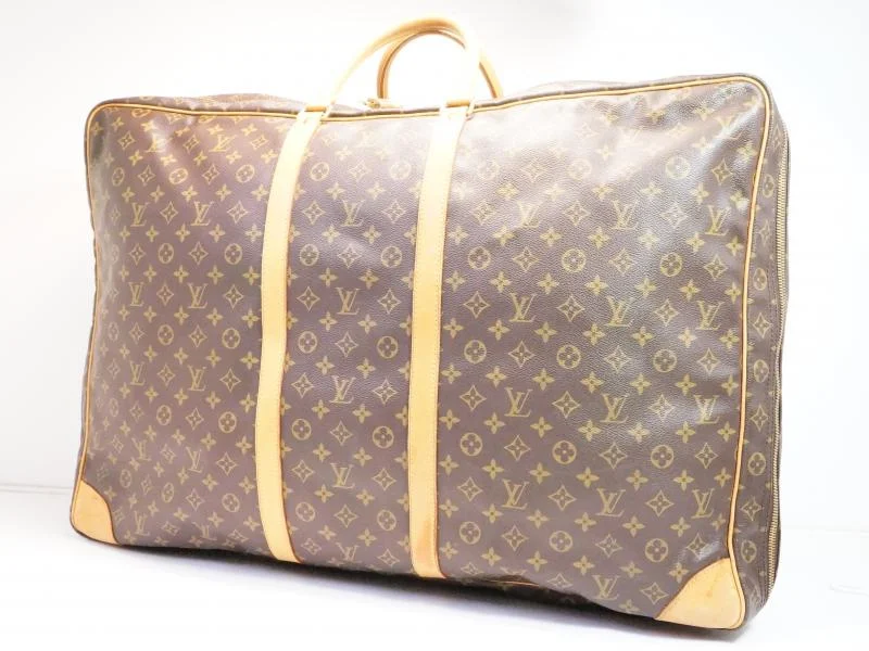 Louis Vuitton backpacks with a sleek, minimalist design for styleAuthentic Pre-owned Louis Vuitton Monogram Sirius 70 Big Traveling Bag Soft Suitcase M41400 142431