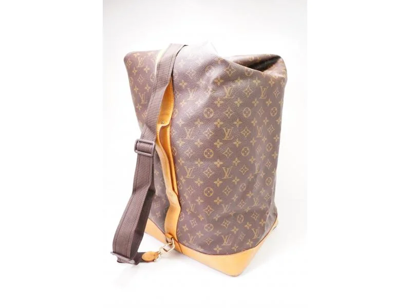 Louis Vuitton Speedy bags in monogram canvas for a classic lookAuthentic Pre-owned Louis Vuitton Monogram Sac Marin Bandouliere GM Big Traveling Bag M41235 150988