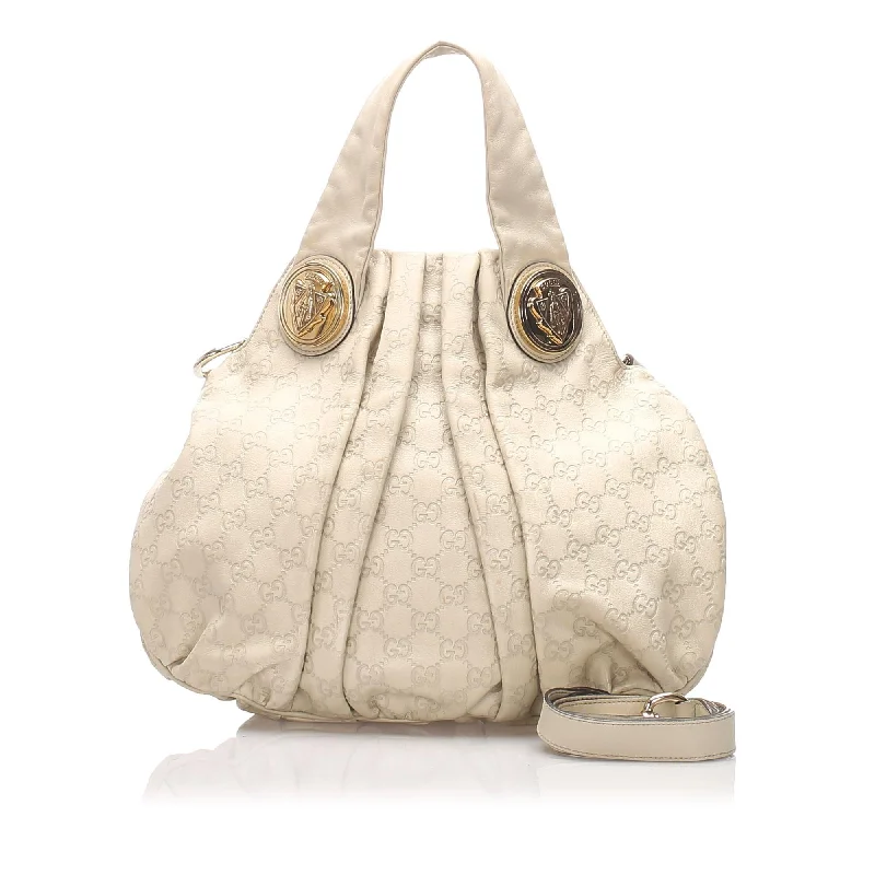 Ladies Gucci shoulder bags with a wide - width strapGucci Guccissima Hysteria Tote  (SHG-10585)