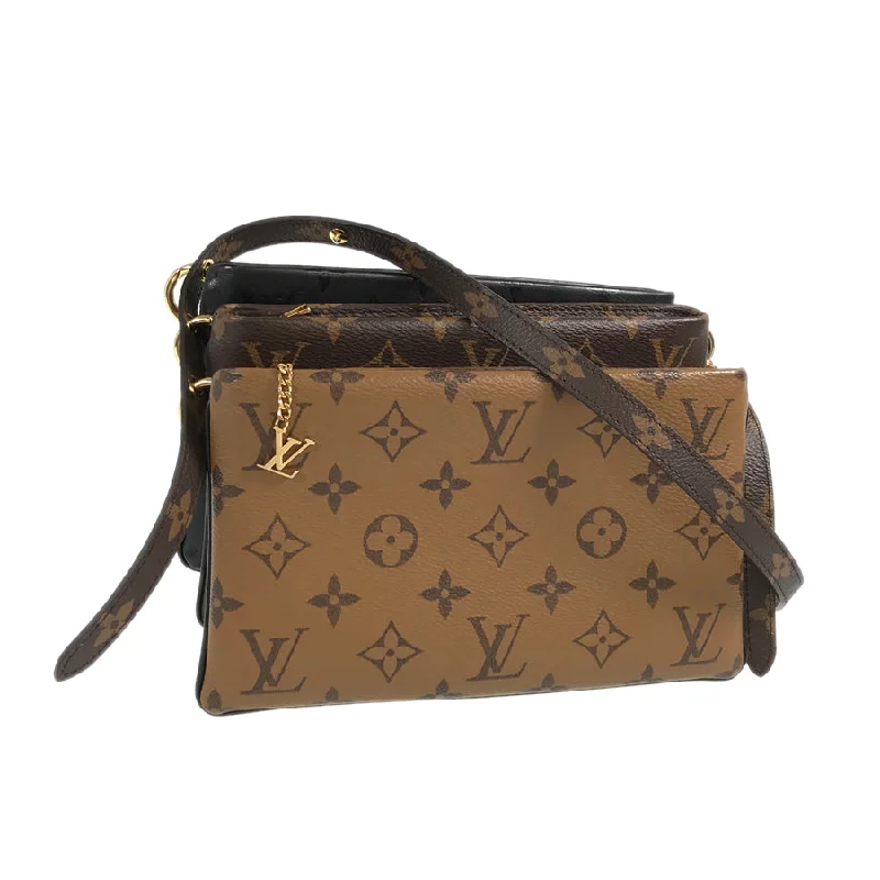 Ladies Louis Vuitton Capucines bags with gold - toned hardwareLOUIS VUITTON Monogram Monogram Reverse Pochette LV3 M45412 Shoulder bag