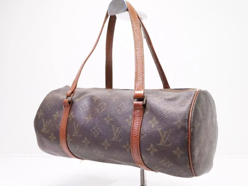 Louis Vuitton tote bags with a water - resistant coating for outdoor useAuthentic Pre-owned Louis Vuitton Vintage Monogram Papillon 30 Hand Barrel Bag Purse M51385 210510