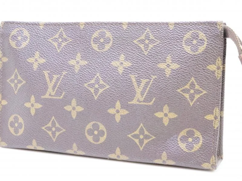 Louis Vuitton handbags with a metal - framed clasp for durabilityAuthentic Pre-owned Louis Vuitton Vintage Monogram Pochette Compact-tour Pouch Bag M51970 190812