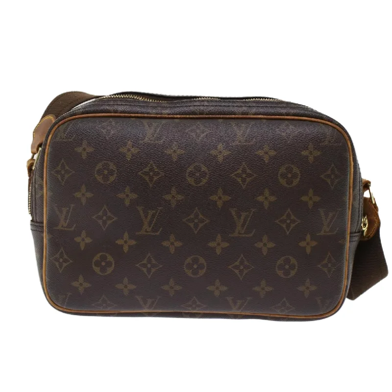 Louis Vuitton tote bags with a double - handle and shoulder - strap optionLOUIS VUITTON Monogram Reporter PM Shoulder Bag M45254 LV  ki3178