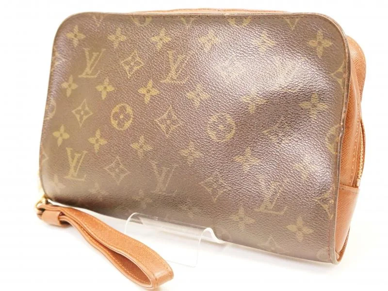 Louis Vuitton tote bags with a water - resistant coating for outdoor useAuthentic Pre-owned Louis Vuitton Monogram Pochette Orsay Clutch Bag Purse M51790 190767