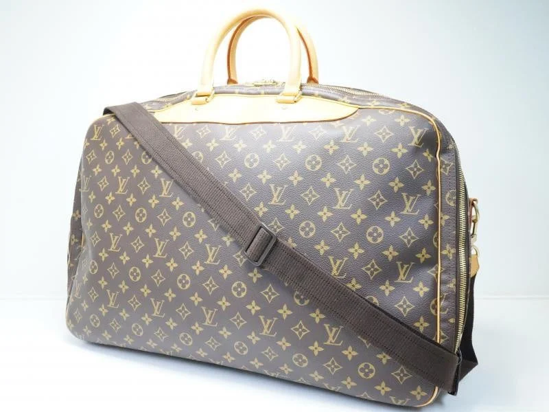 Louis Vuitton Alma bags with a leather - wrapped handle for a luxurious feelAuthentic Pre-owned Louis Vuitton Monogram Alize 2 Poches 2-way Compartment Travel Bag M41392 180888