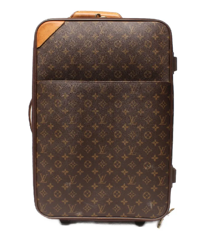 Louis Vuitton tote bags with a spacious interior and multiple pocketsVintage Louis Vuitton Pegase 55 Travel Suitcase Trolley