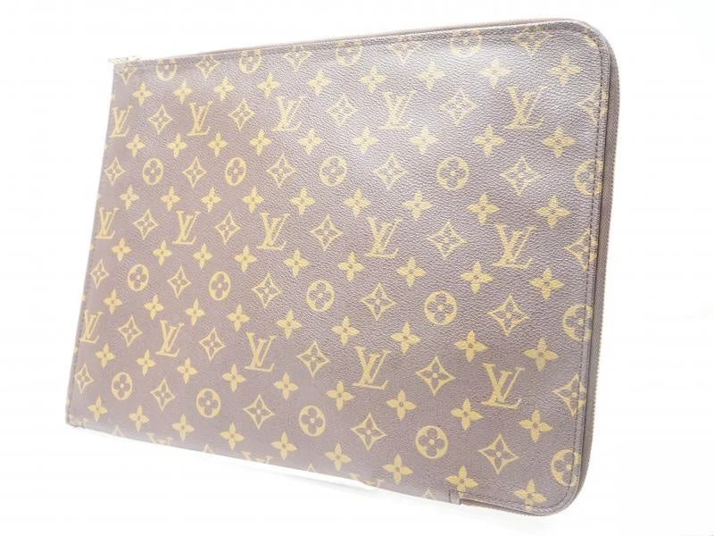 Louis Vuitton bags with a magnetic snap closure for easy accessAuthentic Pre-owned Louis Vuitton Monogram Poche Documents Portfolio Gm Document Case M53456 172181