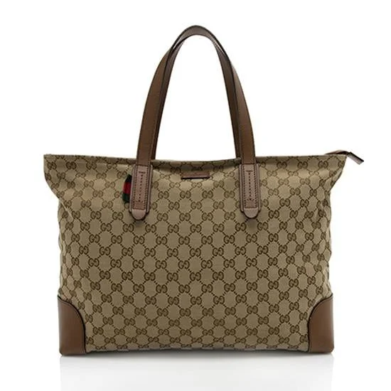 Gucci Marmont bags for women with quilted leather exteriorsGucci GG Canvas Original Large Tote