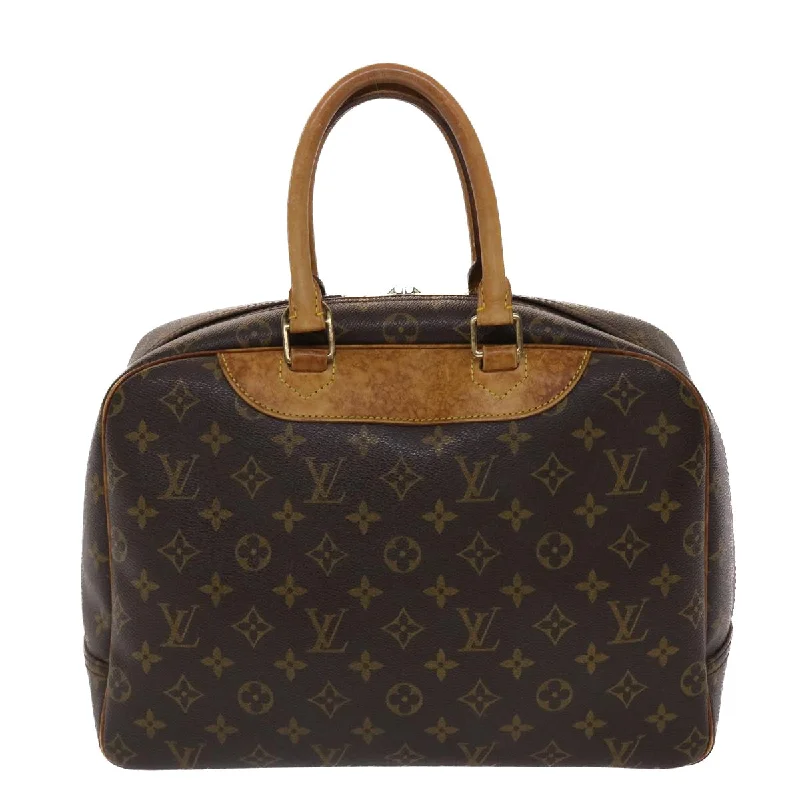 Louis Vuitton Twist bags with a crystal - embellished LV - turnlockLOUIS VUITTON Monogram Deauville Hand Bag M47270 LV  rd5534