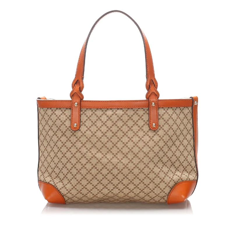 Gucci Marmont bags for women with a snakeskin - effect panelGucci Diamante Craft Tote Bag (SHG-10355)