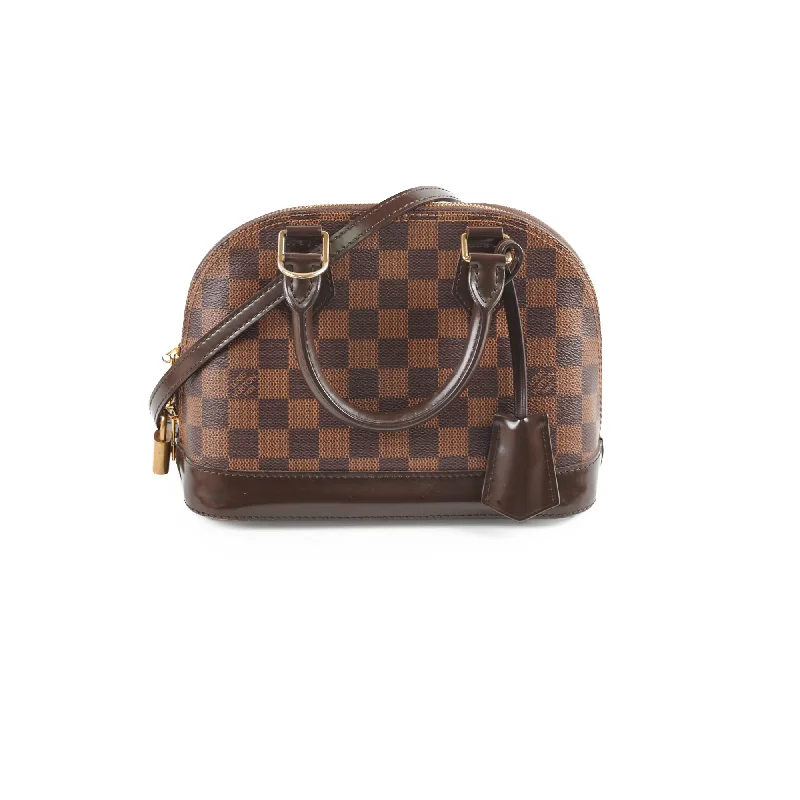 Louis Vuitton Speedy bags in monogram canvas for a classic lookLouis Vuitton Alma BB Damier Ebene