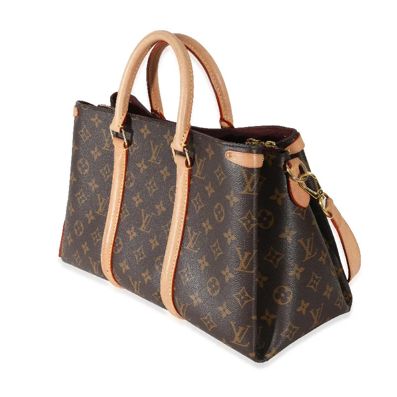 Louis Vuitton Capucines bags with smooth calfskin leather for luxuryLouis Vuitton Monogram Canvas Soufflot MM