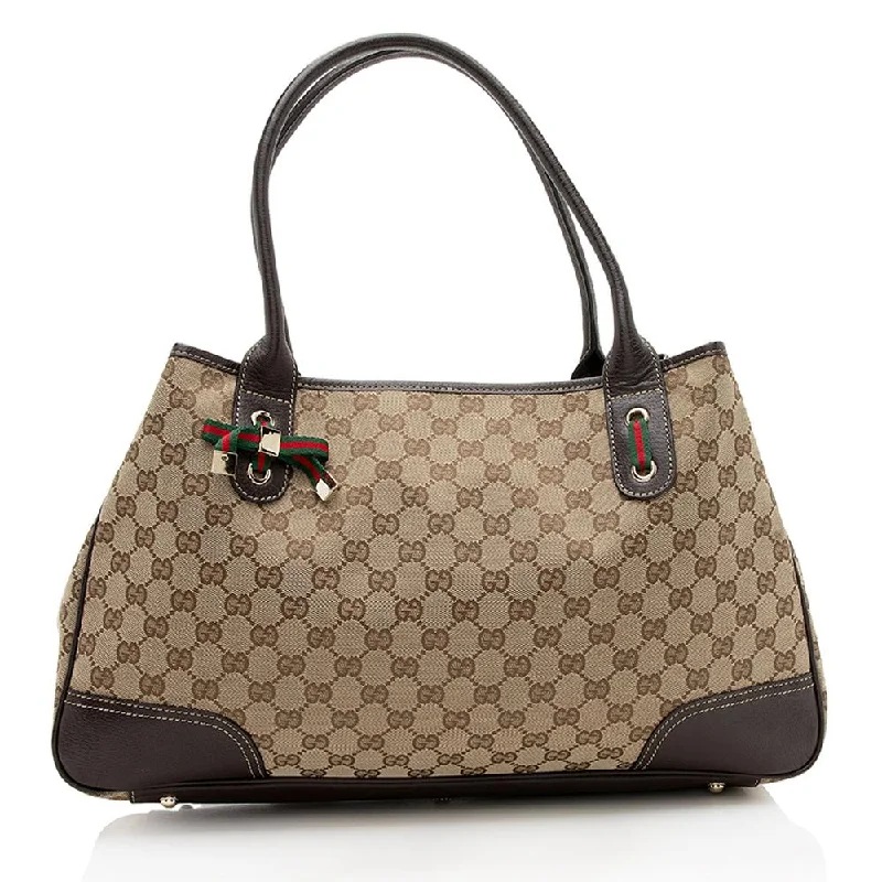 Ladies Gucci Dionysus bags with a star - shaped charmGucci GG Canvas Princy Large Tote