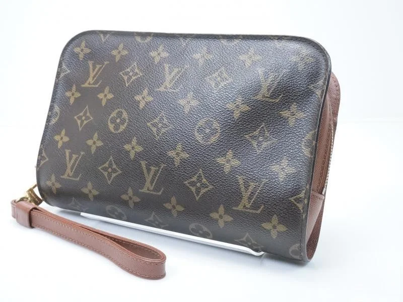 Louis Vuitton Twist bags with a contrast - colored interior for visual interestAuthentic Pre-owned Louis Vuitton Monogram Pochette Orsay Clutch Bag Purse M51790 153058