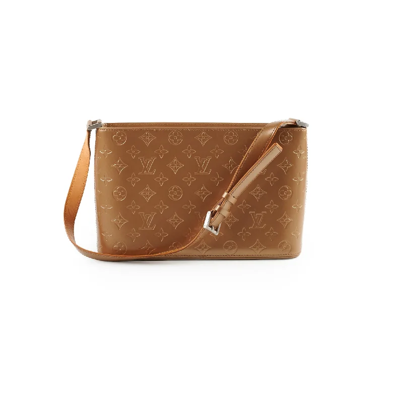 Louis Vuitton Capucines bags with smooth calfskin leather for luxuryLouis Vuitton Matte Vernis Alston Shoulder Monogram