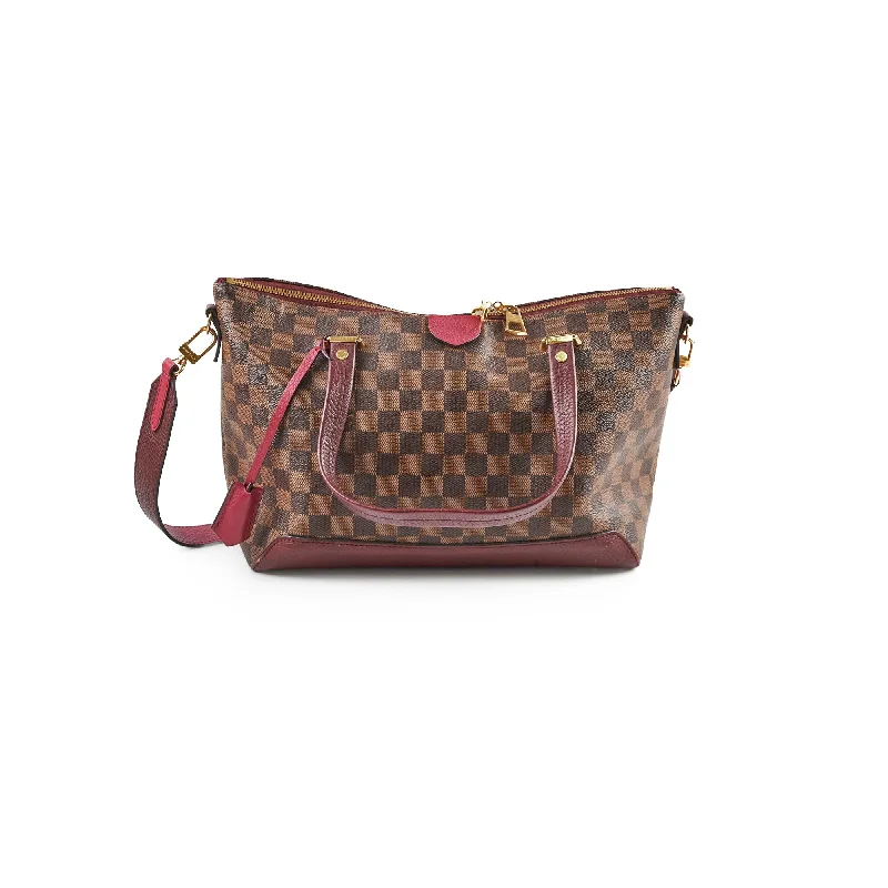 Louis Vuitton Alma bags with a detachable shoulder strap for versatilityLouis Vuitton Hyde Park Damier Ebene Fuschia