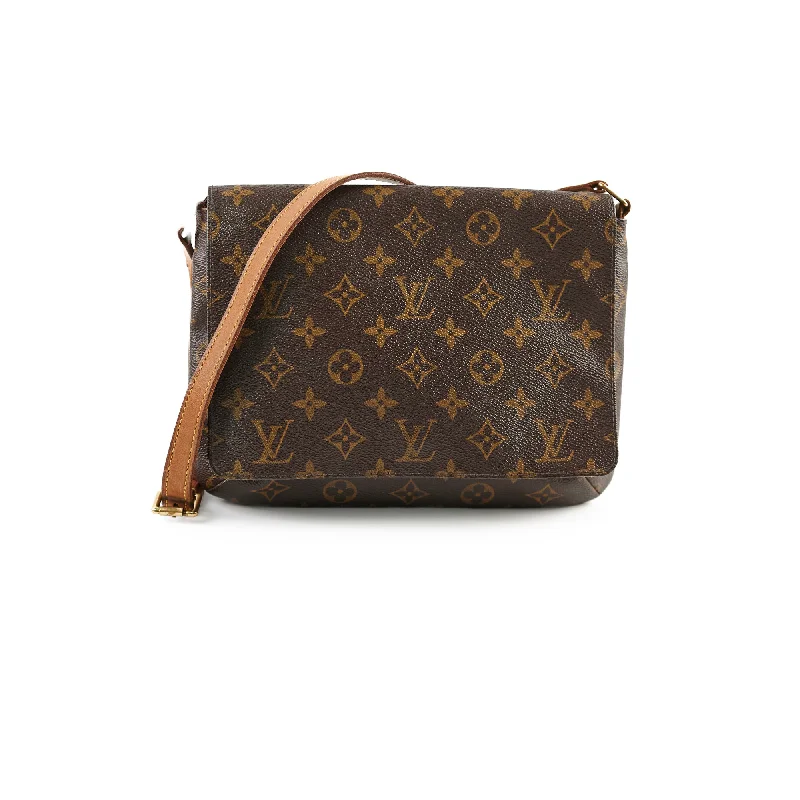 Medium - sized Louis Vuitton tote bags for work and shoppingLouis Vuitton Mussette Vintage Shoulder Bag Monogram