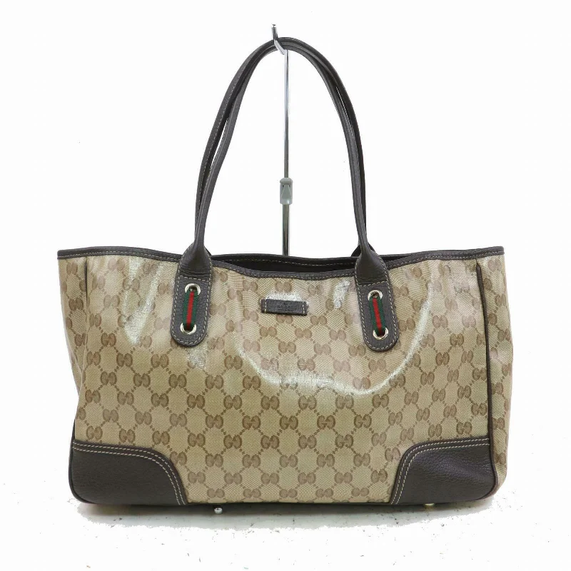 Gucci backpacks for women with a hidden back pocketBrand Inspired Gucci Tote Bag Light Brown PVC (SHC7-10356)