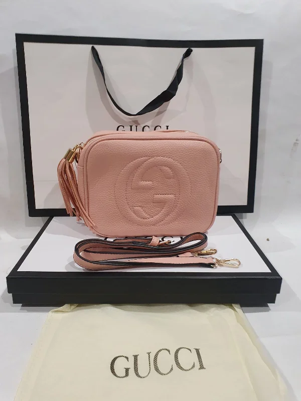 Women Gucci Sylvie bags with a detachable ribbon detailGucci Disco Soho Handbag (Detachable Strap )