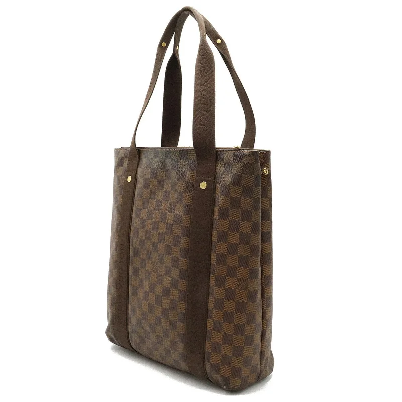 Louis Vuitton backpacks with a sleek, minimalist design for styleLOUIS VUITTON Damier Cava Bobur Tote Bag Shoulder N52006