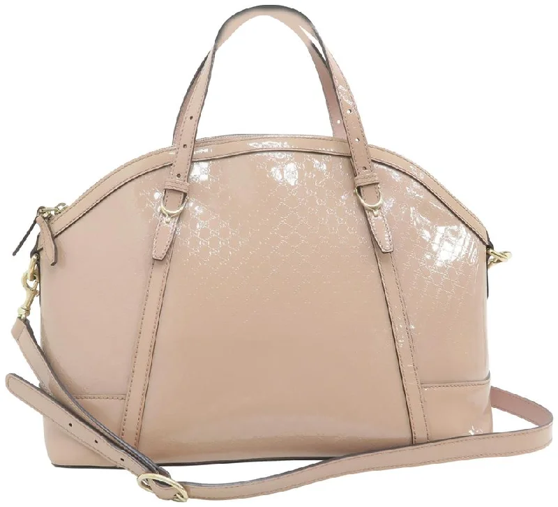 Gucci Marmont bags for women with quilted leather exteriorsGucci Microguccissima Nice Nude-pink Patent Tote