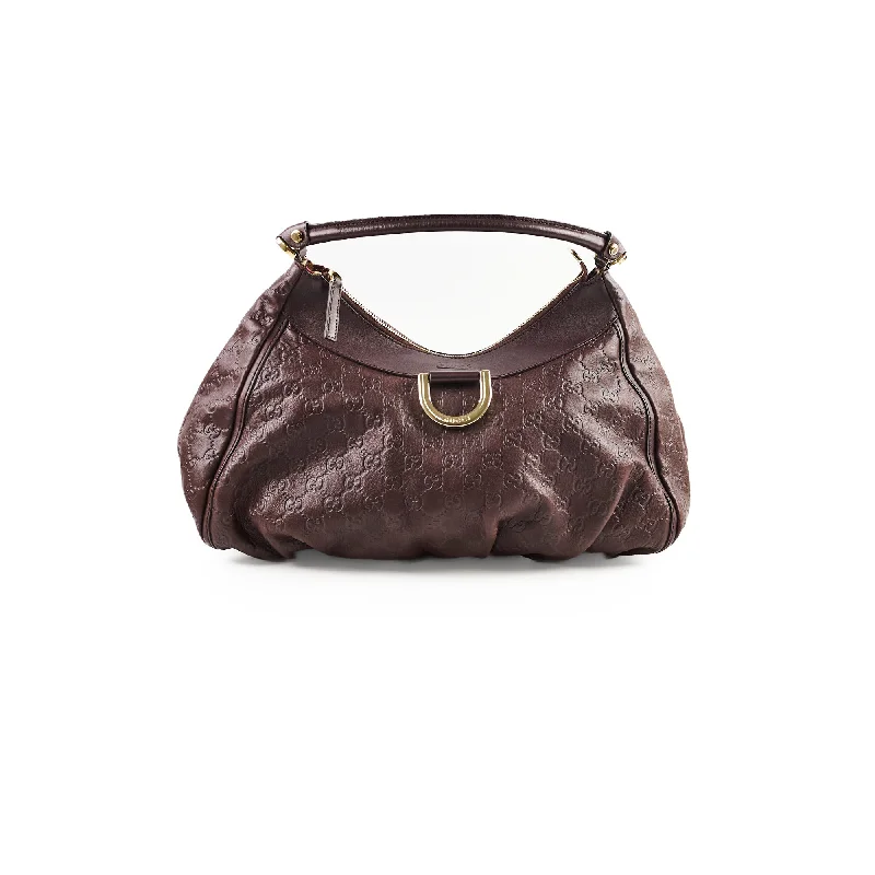 Ladies Gucci Dionysus bags with a chain - link shoulder strapGucci Guccissima Leather Soulder Bag Brown