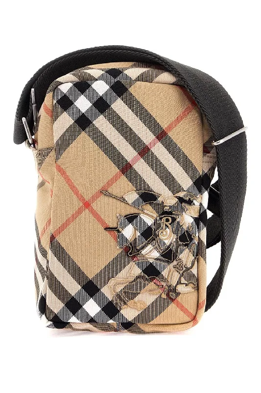 Color - Blocked Burberry Bags for a Bold StatementMen's Out Our New Cell Phone Holder in Beige | 8097637