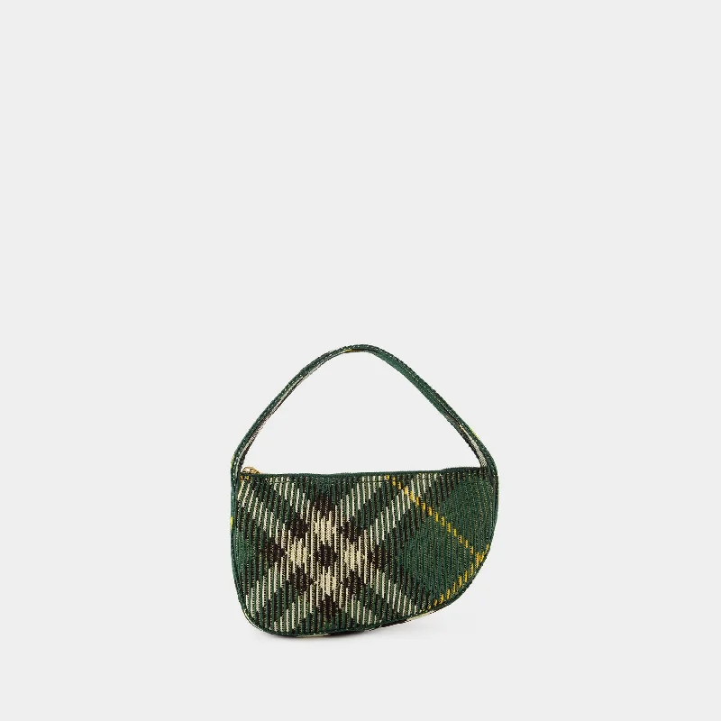 Burberry Bags with Signature Check Pattern in New ShadesKnit Baguette Purse - Burberry - Nylon - Green