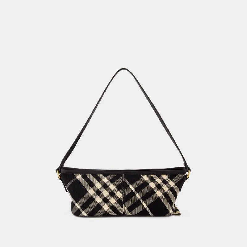 Elegant Burberry Clutch Bags for Formal EventsWomen's Simple Baguette Purse in Black | 8095295