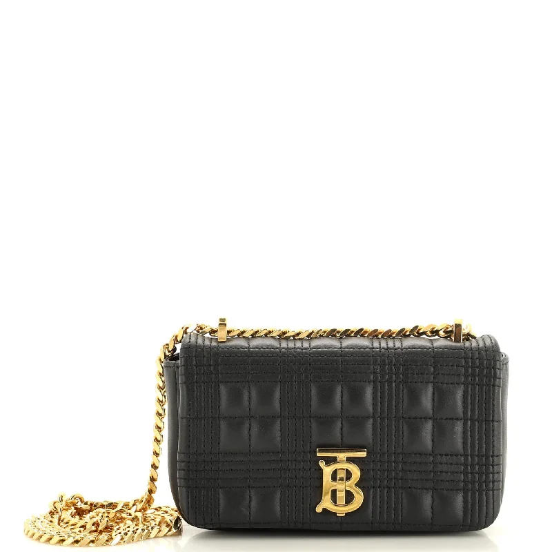 Sustainable and Ethical Burberry Bags for Conscious ConsumersLola Shoulder Bag Quilted Lambskin Mini