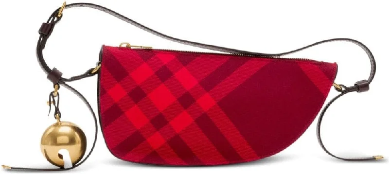 Statement - Making Oversized Burberry BagsWomen's Shield Mini Shoulder Bag in Red | Size UNI | 8079161B7338