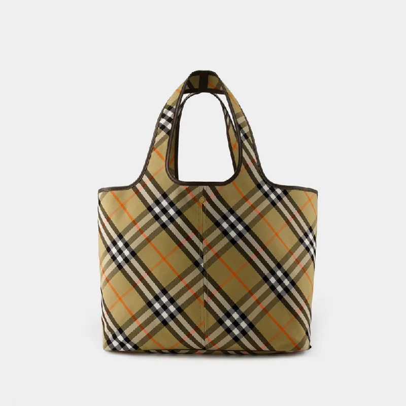 Burberry Bags for Women's Spring 2025 CollectionWomen's Vintage Check Pattern Leather Bag in Sand | Size UNI | 8093976 Color B9368